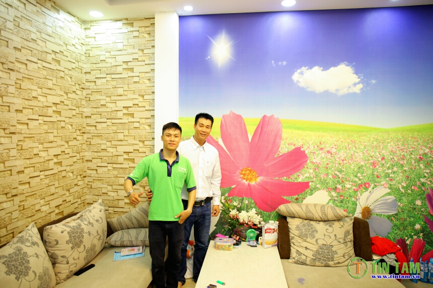 thi cong giay dan tuong cmt8 thu dau 1 binh duong