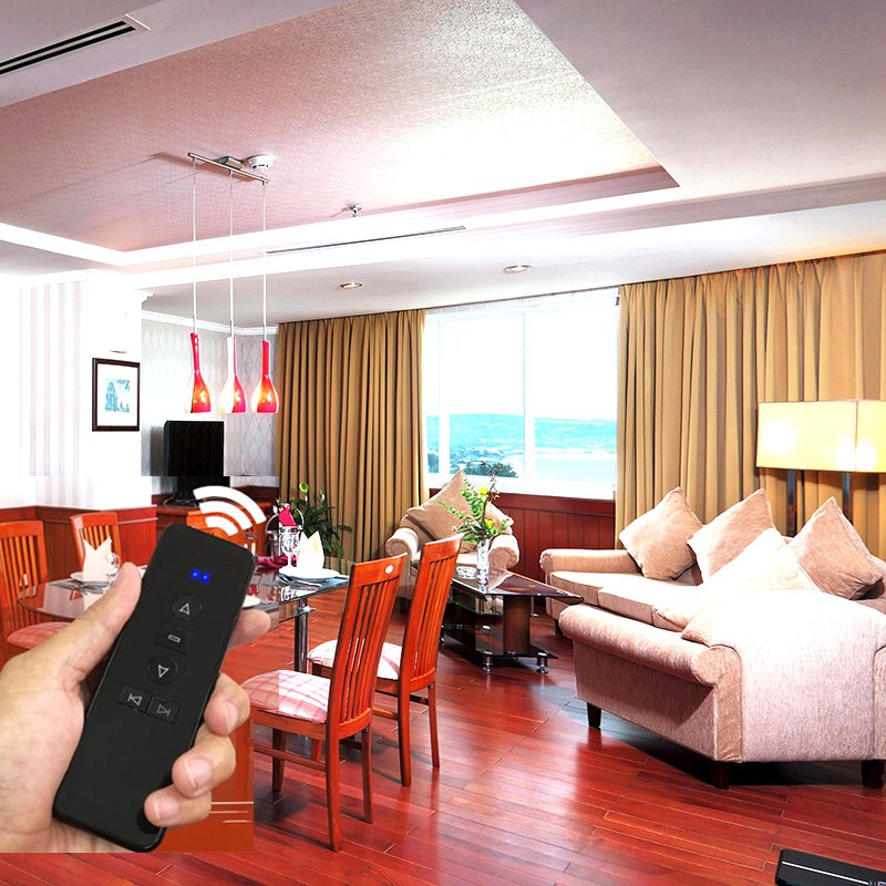 Rèm trần tự động cho căn hộ chung cư - Tinh tế và hiện đại trong không gian sống