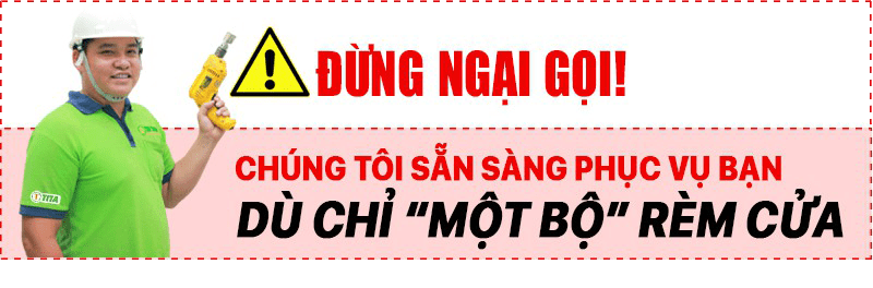 Rèm cuốn không khoan tường