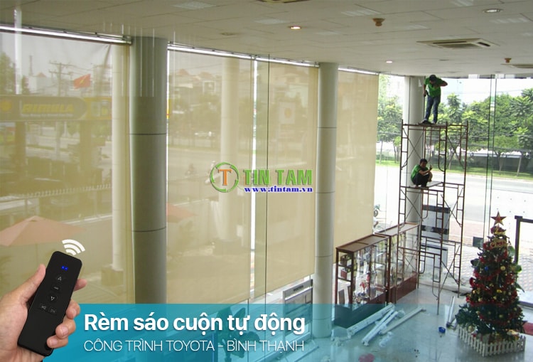 Màn tự động, Rèm điều khiển từ xa (động cơ rèm chính hãng)